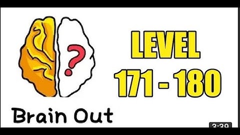 Brain Out Level 171 to 180
