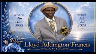 Thanksgiving Service Celebrating the Life of Lloyd Addington Francis | Funeral Service