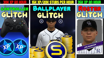 Comparing ALL 3 XP GLITCHES in ONE Video! MLB The Show 21