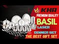 You won t believe how affordable this Double Tone BrassLined Dinner Set 25pc #KHR #viralvideo #reels