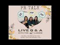 Live Q &amp; A: PR Pathways