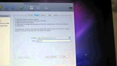 How to Install Leopard OSX on a 2011 Macbook Pro