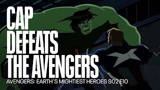 Captain America defeats The Avengers | Avengers: Earth´s Mightiest Heroes
