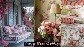 HOMETOUR  Shabby Chic Vintage Rose Cottage Shabby Chic Decor ideas | Touch of soft pink palette