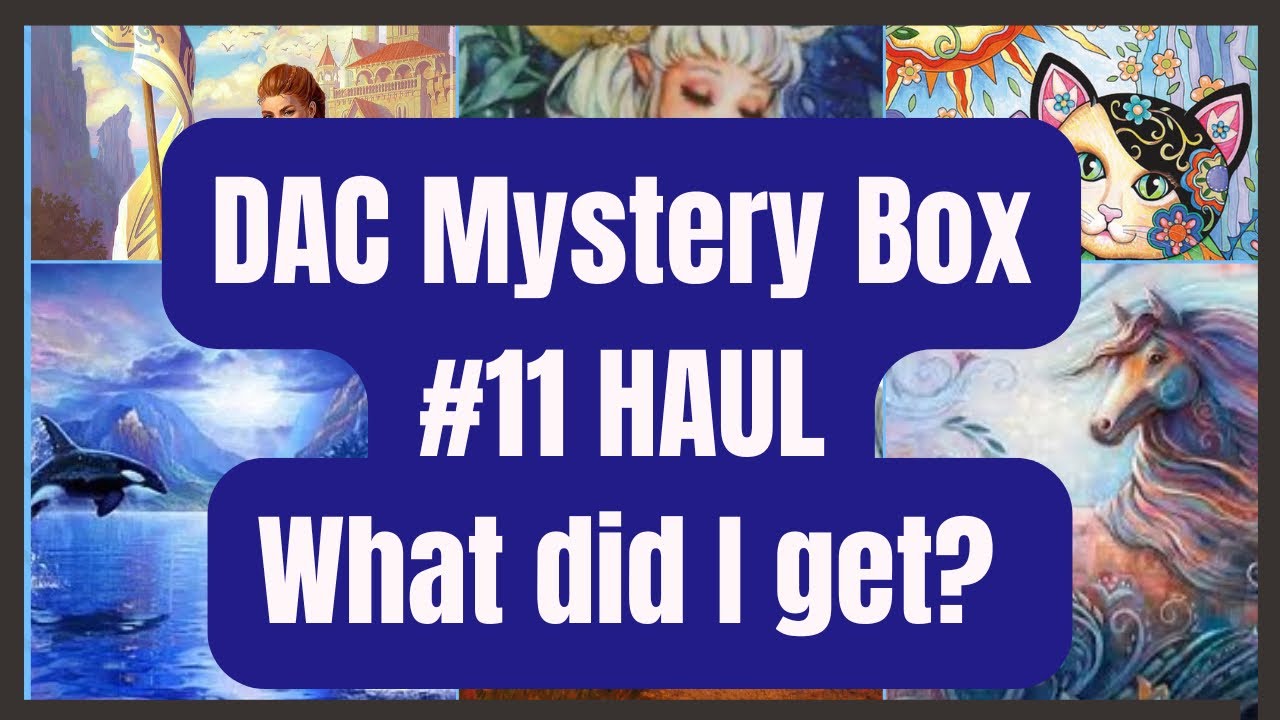 HAUL - 3 Diamond Art Club Mystery BOXES #11??? Did I Get Night Melody?