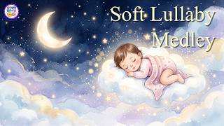 💤💤 5 Soft Lullabies Medley — Gentle Sleep Songs for Babies & Kids (D Major) screenshot 4