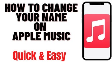 HOW TO CHANGE YOUR NAME ON APPLE MUSIC