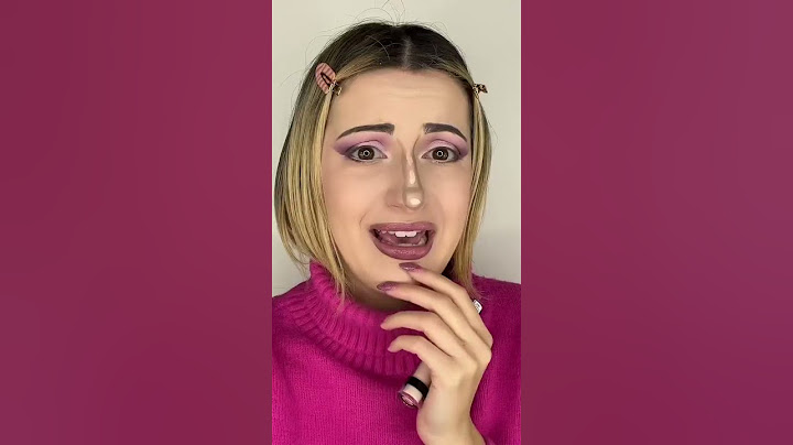 IL FILTRO DI TIKTOK SCEGLIE IL CONTOURING PER IL MIO NASO 😂