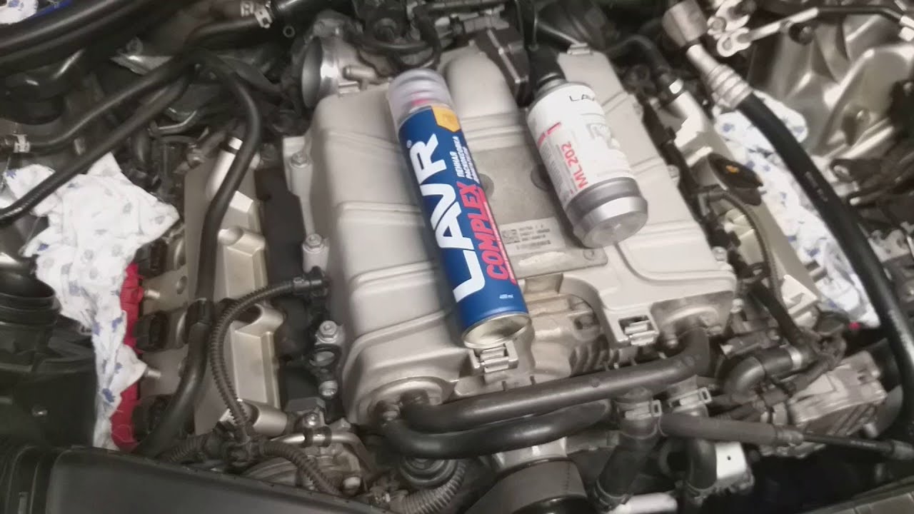 Раскоксовка двигателя ауди А6 С7 CGWB 3.0 TFSI 2011г.в. лавром ML202 ...