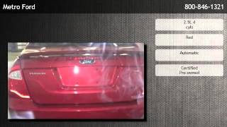 2011 Ford Fusion SE  - Niskayuna