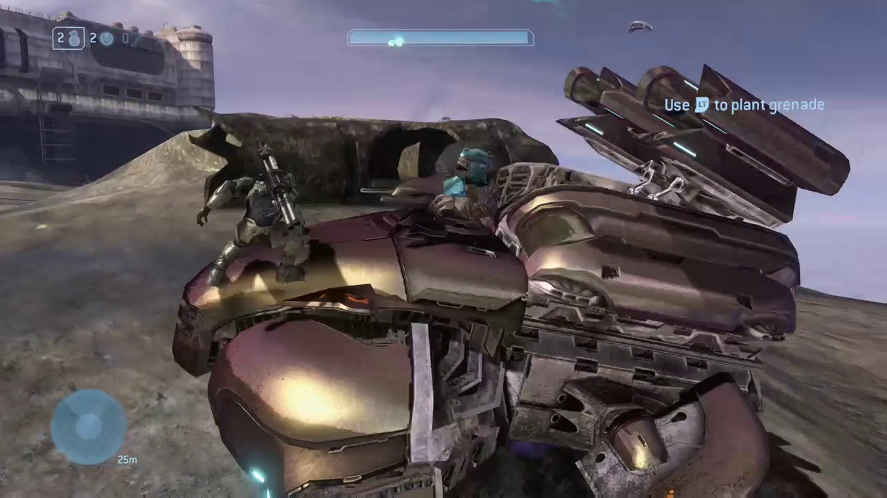 jumping a car Halo 3 MCC Easy - The Storm 4:56