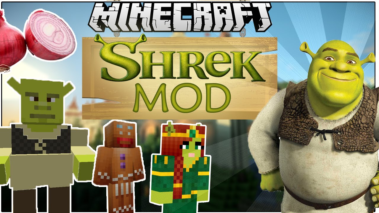 Minecraft | SHREK MOD ! - YouTube