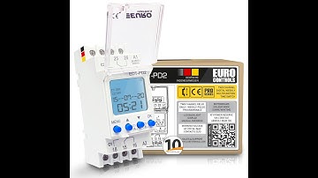 Euro EDTPD1 & EDTPD1 amazing time switch review programming user manual