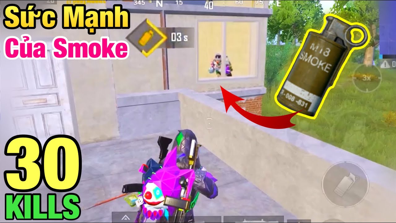 [PUBG Mobile] Thanh Niên Thủ Nhà Bất Lực Chết | Khi Tacaz Dùng Smoke Ném