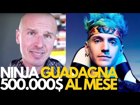 Video: Lo Streamer Di Fortnite Twitch Ninja Guadagna $ 500.000 Al Mese