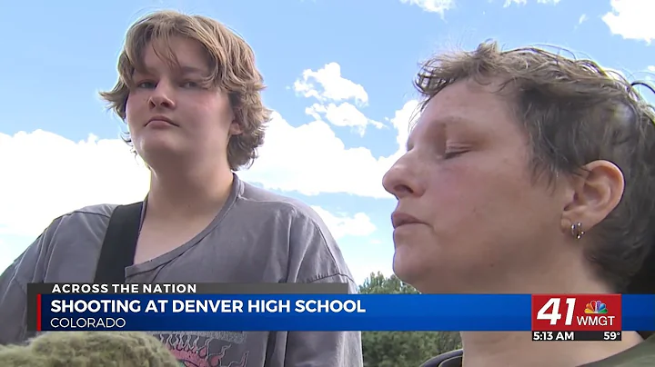 Two students injured, suspect dead after Colorado school shooting