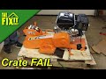 Unpacking, Assembling, and Testing Power King Stump Grinder | The Fixit Shed