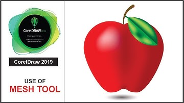 CorelDraw 2019 - Use of Mesh Tool