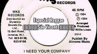 Linval Stanley - I Need Your Company (1984) [WKS RECORDS]