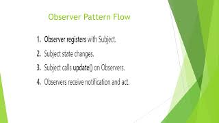 Observer Interface in Java