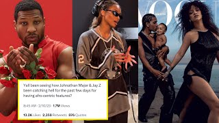 Ciara & Rihanna EXP0SE BM Hypocrisy, Jonathan Majors Unattractive to BW?  HOT TOPICS