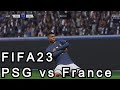 FIFA23 - France vs. PSG PS5 Gameplay