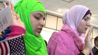 Celebration for 25 new U.S. citizens