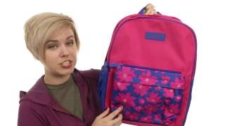 Vera Bradley Large Color Block Backpack  SKU:8611013