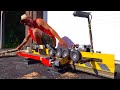 Toy Chainsaw - a LEGiT SAWiNG Test - RC DEWALT CHAiNSAW Wood Mill #majorwood | RC ADVENTURES