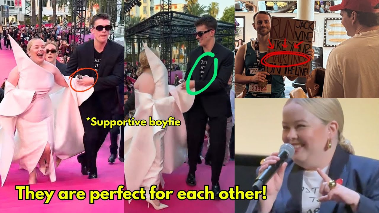 Apparently Nicola & Jake wear the same t-shirt supporting the community❤️ Luke Newton supports this!