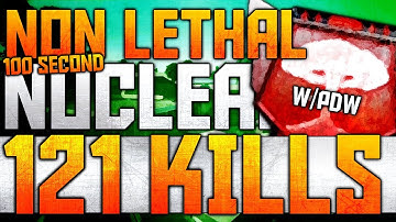 BO2: *SOLO* 121 Kills Non-Lethal w/ 100 Sec Nuclear + Train Story