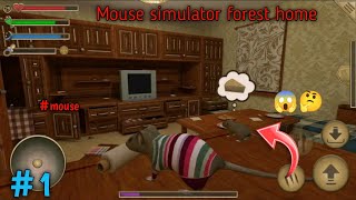 mouse simulator forest home #1 new game play series ❤️#trending #viral #gaming #video #subscribe ❤️ screenshot 4