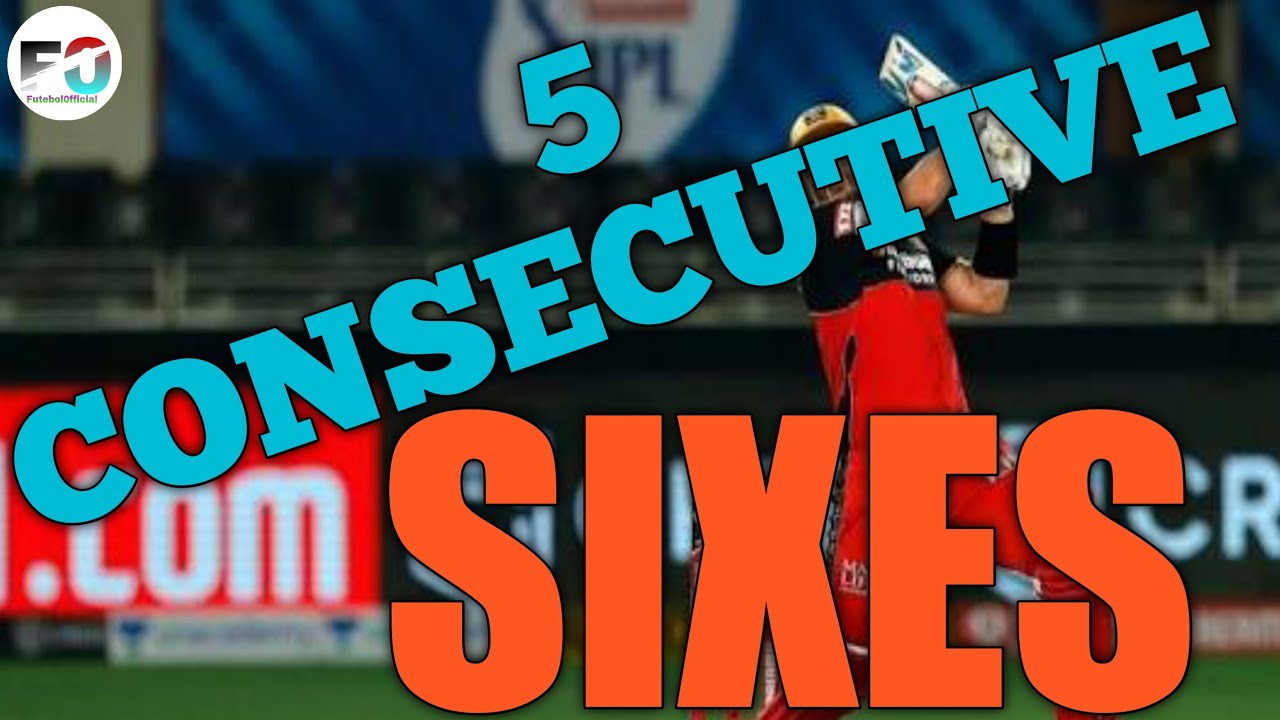 AARON FINCH - 5 - CONSECUTIVE - 6'S AGAINST SUNRISER'S HYDERABAD | FHD - 1080P | FUTEBOL 0FFICIAL.