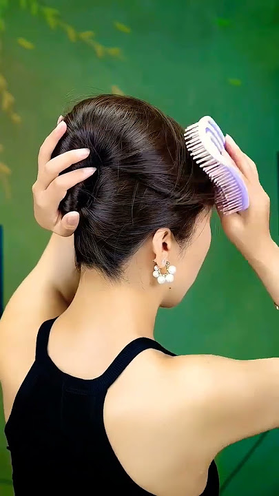 Hair bun' Stewardess hair bun! #hairstyle