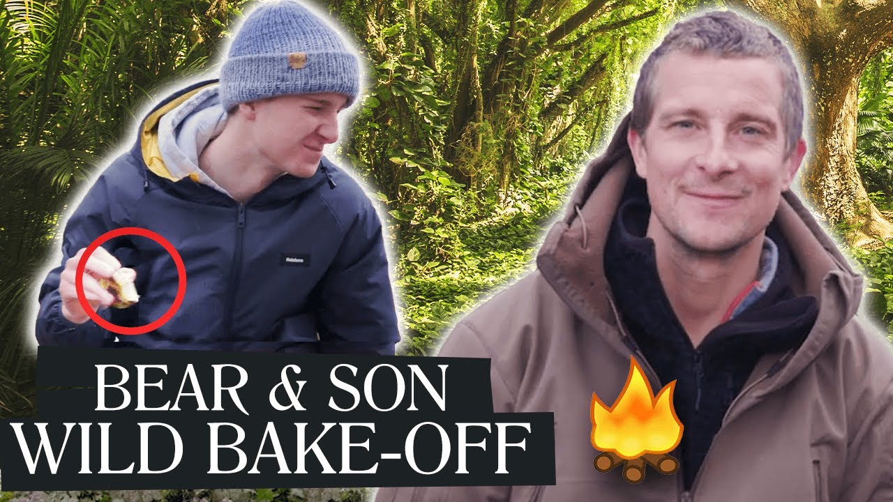 Bear Grylls VS. Son | Campfire Cooking Challenge