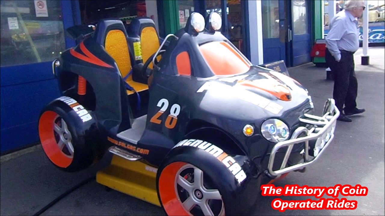 2010s Coin Operated Car Kiddie Ride - Magnum Nero