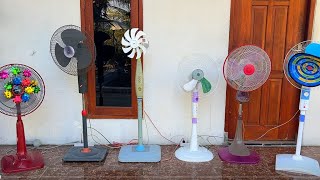 Box-Base Fans in Various Conditions