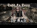 Capture de la vidéo Todd Latorre - Interview (Queensryche) - Tvwar 14/02/2021