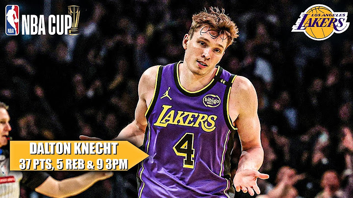 HIGHLIGHTS from Dalton Knecht's 37-PT game vs. Jazz, ties rookie record for 3s in a game 🎯