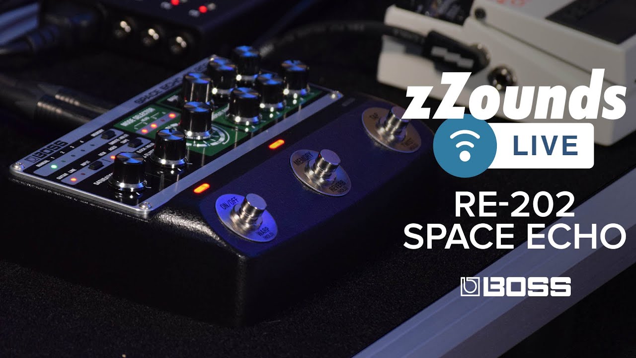 ギター BOSS / RE-202 Space Echo BOSS RE-202 Deluxe Space Echo Pedal | HIGHO MUSIC