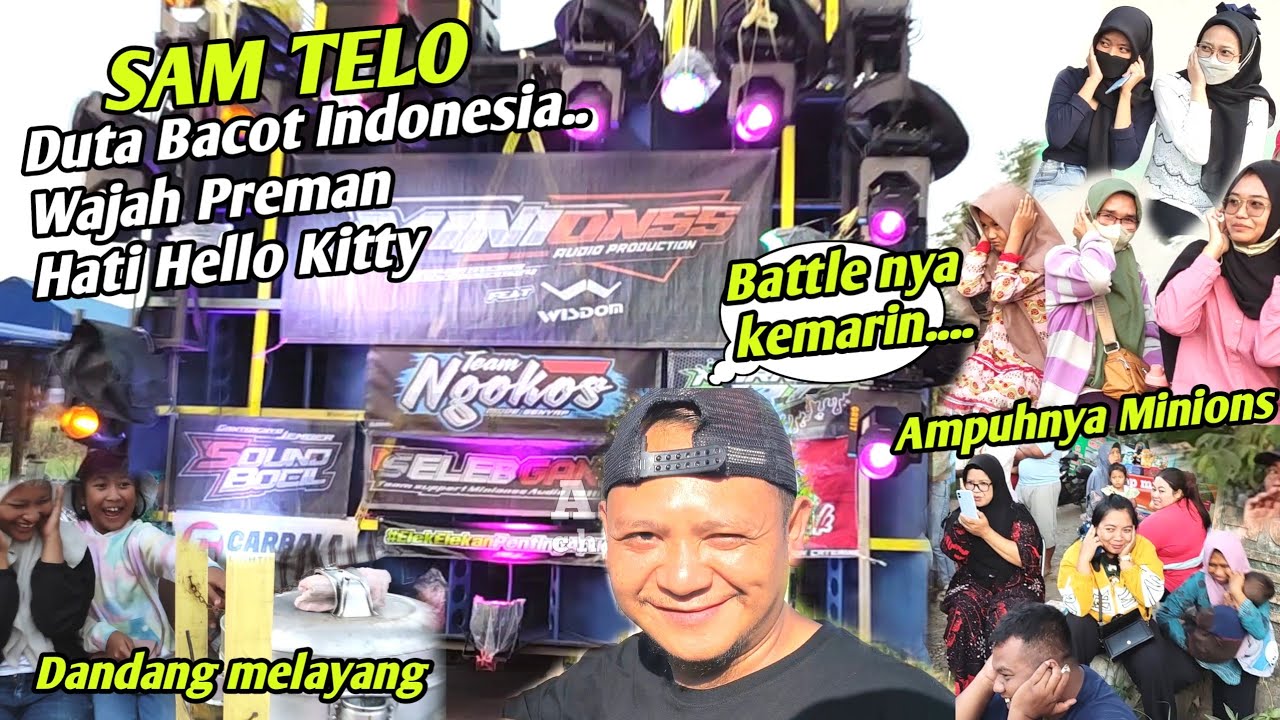 Sam Telo HRJ selingkuh dulu sama MINIONS,begini pendapatnya tentang battle panas di Pidek GDL