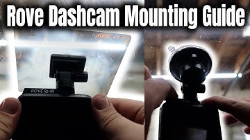 Rove Dashcam Mounting Tutorial