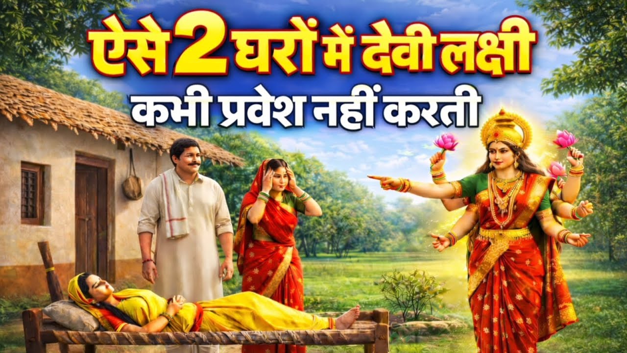 ऐसे 2 घरों में देवी लक्ष्मी कभी प्रवेश नहीं करती | Goddess Lakshmi Never Enters These 2 Houses