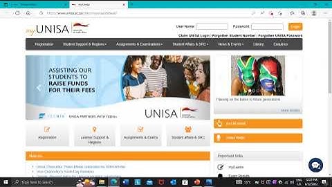 How to Recover myUnisa & myLife password