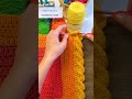Crochet wavy shell stitch edging border shorts