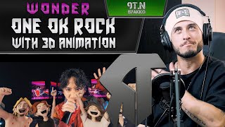 ONE OK ROCK with 3D Animation - Wonder (РЕАКЦИЯ)