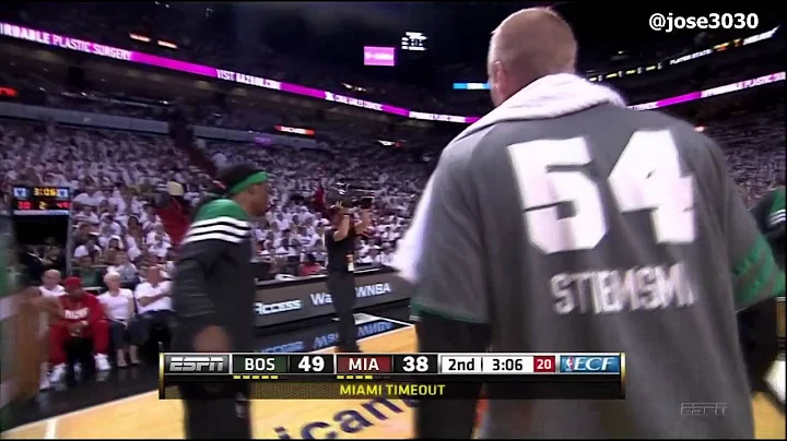 Brandon Bass Steal, Dunk On Dwyane Wade - Celtics @ Heat 2012 NBA Playoffs - DayDayNews