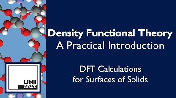 Introduction to Density Functional Theory [Part Four] DFT Calculation for Surfaces of Solids