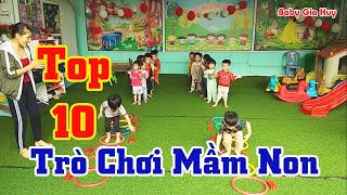 Trò chơi cho trẻ mầm non | 10 Trò chơi vận động cho trẻ mầm non | Baby Gia Huy screenshot 4
