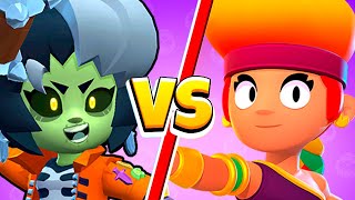 АМБЕР ПРОТИВ ЗОМБИ БИБИ В BRAWL STARS